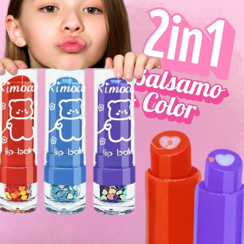 Bálsamo Labial Mayoreo 24 Pzas Lip Balm Kawaii Mágico Niños