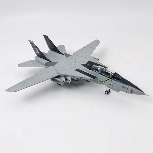 Aa 1:100 Simulación Diecast F14 Fighter Juguete Avión