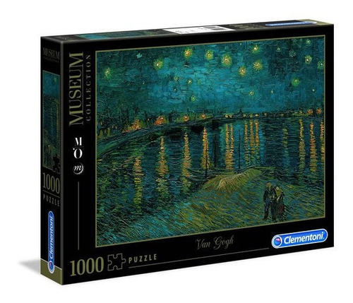 Puzzle Clementoni 1000 Piezas La Noche Estrellada Van Gogh