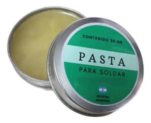 Pasta Para Soldar 30 Gramos Estaño Electrónica