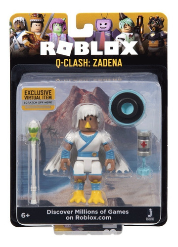 Roblox Q-clash: Zadena Figura Articulada Con Accesorios 