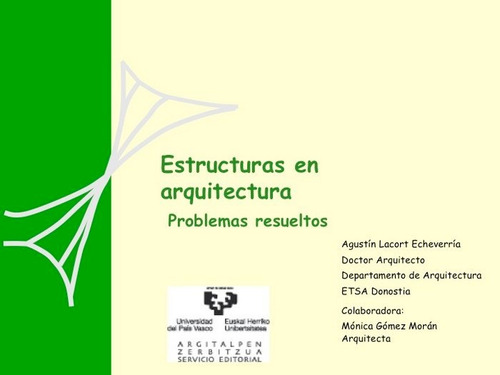 Estructuras En Arquitectura Cd Problemas Resueltos - Laco...