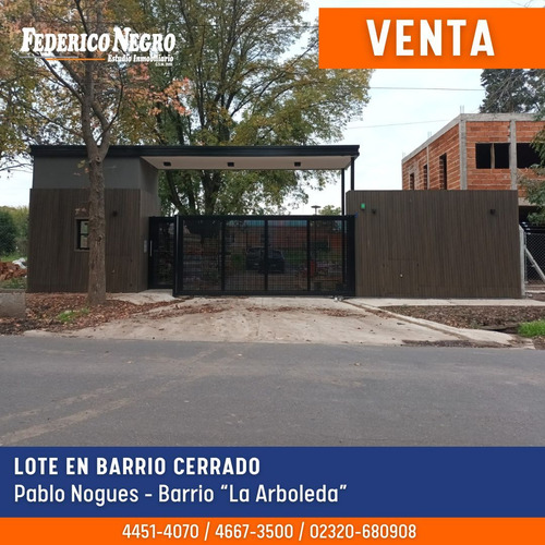 Terreno En Venta En Ingeniero Pablo Nogués