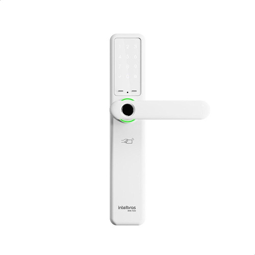 Fechadura De Embutir Com Maçaneta Mfr 7000 Branca Intelbras