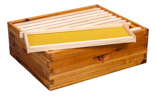 Caja De Colmena De 8 Marcos Caja De Abejas Langstroth M...