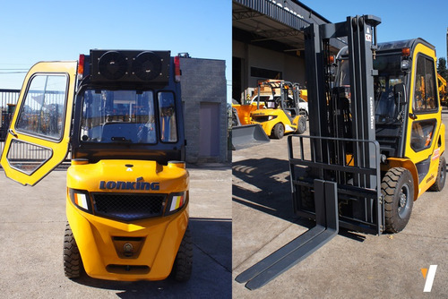 Autoelevador Lonking Lg25dt Triple Torre 4,5m Levante 2.5tn