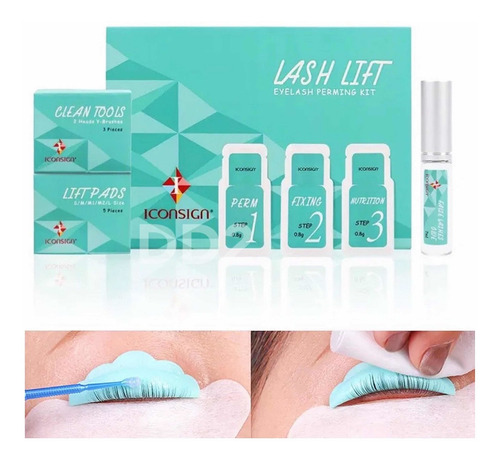 Kit Lifting Y Rizado De Pestañas Iconsign Pro Profesional
