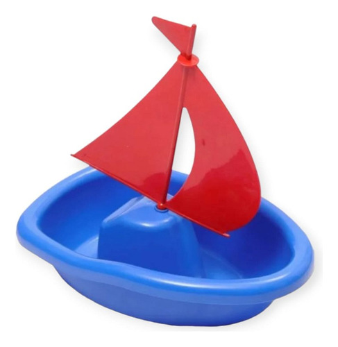 Juguete Para Playa O Pileta Velero O Barco Plástico 36 Cm