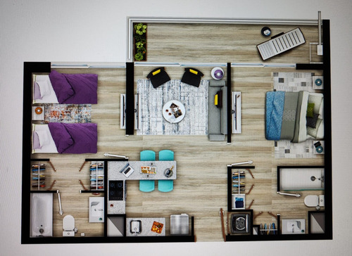 Venta Cesion O Pie De Depto 2d En Proyecto Muelle