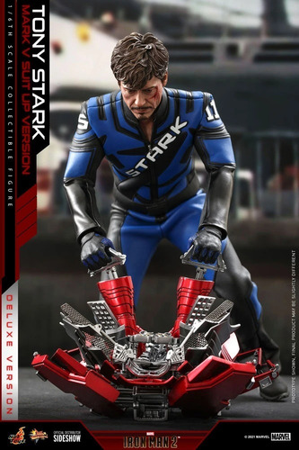 Hot Toys Tony Stark Mark V Suit Up Version Deluxe Escala 1/6
