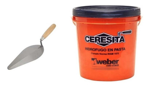 Weber Ceresita Hidrofugo En Pasta X 1 Kg + Cuchara Albañil