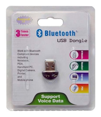 Adaptador Mini Bluetooth Usb Transferência Dados Computador
