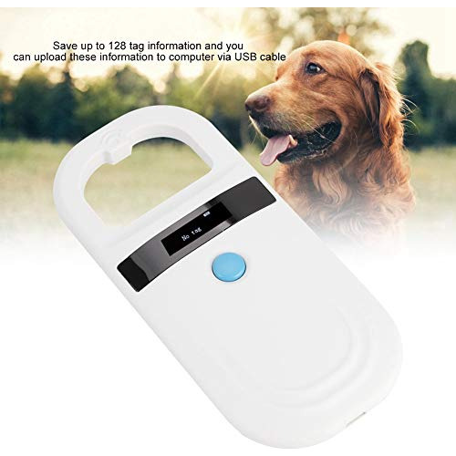 Lector De Microchip Animales, Pantalla Oled, Compatible...