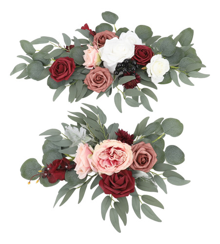 Carteles De Bienvenida Para Bodas, Decoración Floral, 2 Piez