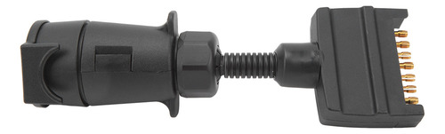 Enchufe Adaptador De Remolque De 7 Pines Redondo A Plano