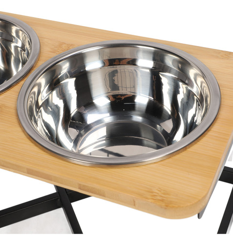 Cuencos Elevados Para Perros, Cuencos Elevados Ajustables Y