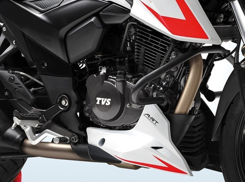 Imagen 23 de 25 de Moto Tvs Rtr 200 4v 2.0 Blanco By Beta Puesta En La Calle!!!