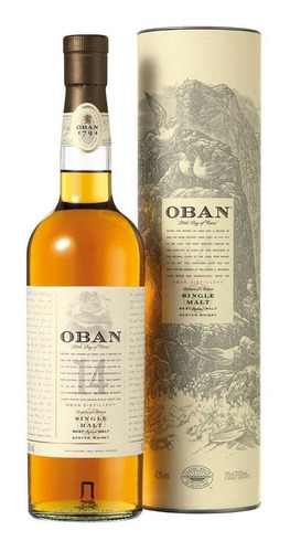 Whisky Oban 14 Años Single Malt 700ml En Estuche