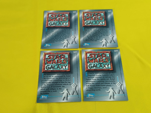 Tarjeta Coleccionable Star Wars Galaxy 1994 (Usado)
