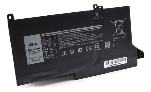  Batería Para Dell Latitude 12 7000 7280 7480 7290 Dj1j0