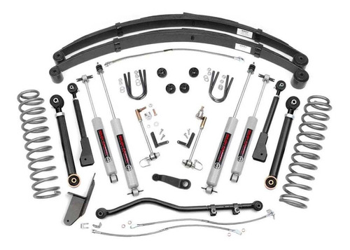 Kit De Suspensión 4.5  Rougcountry Pará Cherokee Xj 