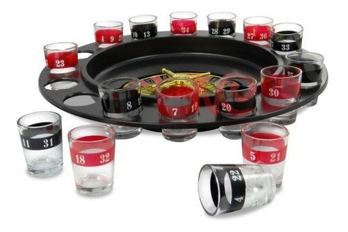 Juego De Ruleta Shot / Juegos Para Fiestas