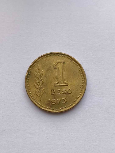 Moneda De 1 Peso De Argentina Del Año 1975