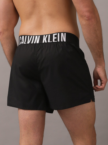 Pack 2 Woven Boxer Intense Power Negro Calvin Klein