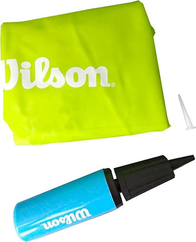 Imagen 3 de 5 de Pelota Wilson Para Yoga Pilates 65 Cm Incluye Bomba