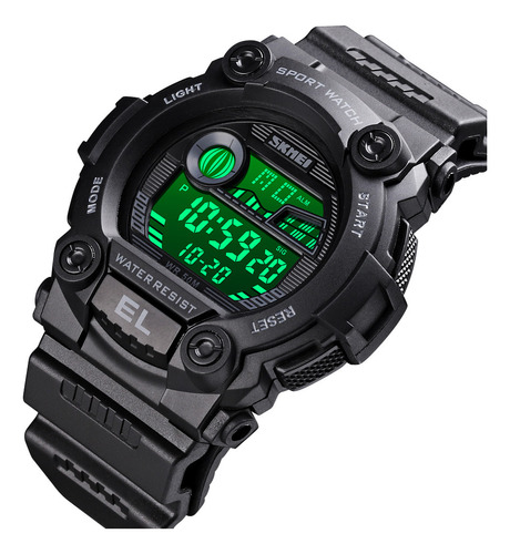 Reloj Skmei Digital Contra Agua Militar Rudo Sumergible 1633