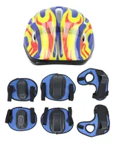 Comprar Set Protección Para Niño-casco Rodilleras Coderas Muñequeras
