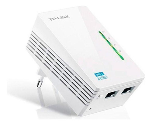 Adaptador Powerline Extender 300mbps Wifi Av600 Tl-wpa4220 Cor Branco