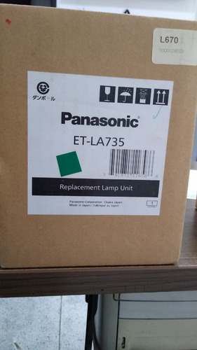 Imagen 3 de 3 de Lampara Para Proyector Panasonic Et-la735
