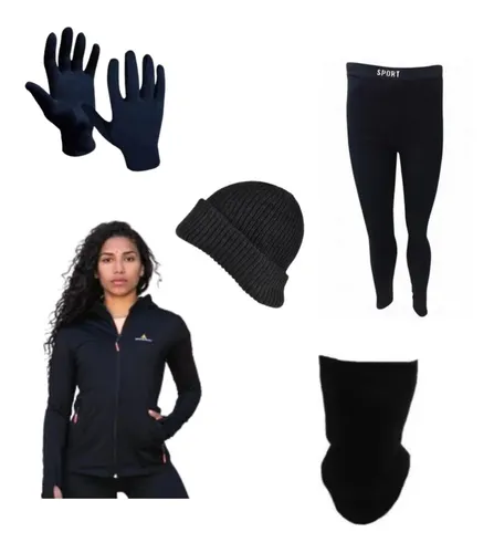 comprar Combo Mujer!! Campera Deportiva+calza Termica+gorro Cuello G comprar Combo Mujer!! Campera Deportiva+calza Termica+gorro Cuello G