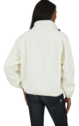 Chamarra Corta Sherpa Bomber Juvenil Original Kensie Mujer