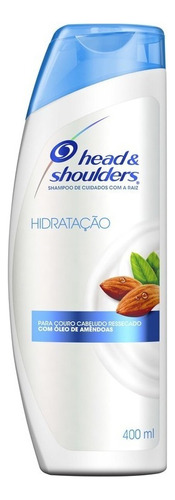  Shampoo Hidratação Óleo De Amêndoas 400ml Head & Shoulders