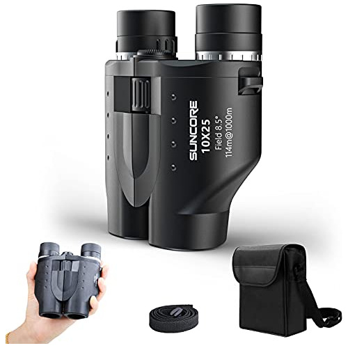 Telescopio Binocular Suncore 10x25 Fmc Potente Visión 767rb