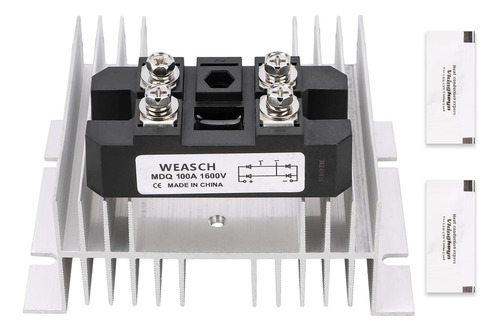 Rectificador Weasch Bridge Mdq 100a, Ac A Dc, 1600v 100a, De