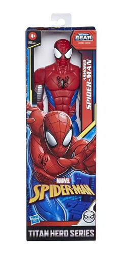 Boneco Homem Aranha Titan Hero Blindado Blast Gear - Hasbro