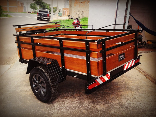 Imagem 1 de 15 de Carreta Fazendinha 1,20x2,00m Md Truck