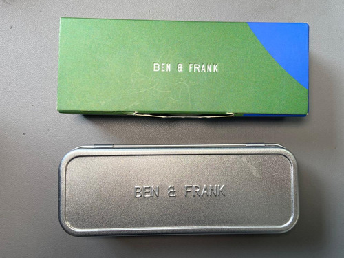 Lentes Ben & Frank Pascual X Manolo Caro Full Kit Negro (Usado)