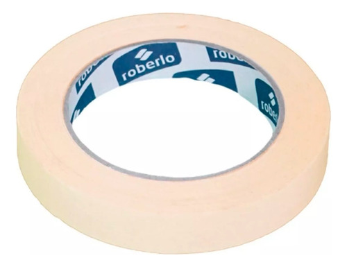 Rollo Cinta Papel Enmascarar 19mm Roberlo Pack 12 Unidades