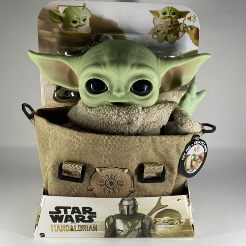 Bebe Yoda Con Sonidos 28cm Star Wars The Child Mandalorian