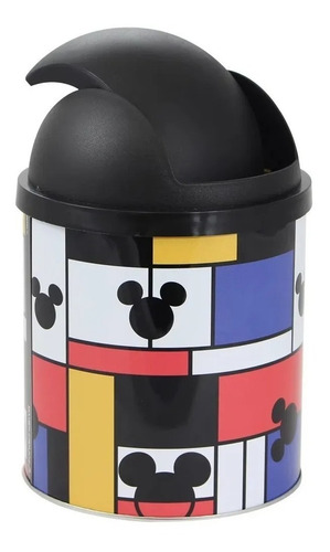 Imagem 2 de 2 de Lixeira De Mesa Disney Mickey Mouse 1 Oficial Zona Criativa