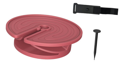Silicone Wine Glass Topper Mat Plate, Suporte De Vermelho