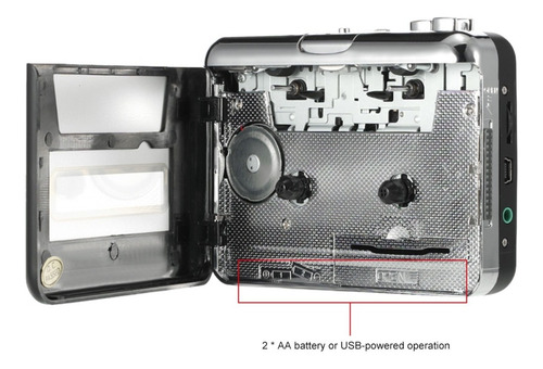 Imagen 6 de 10 de Ezcap Usb Casete Captura Casete Cinta - A -mp3 Convertidor