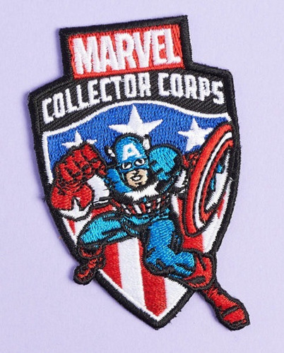 Funko Pop Parche Captain America Capitan Marvel Collector Co