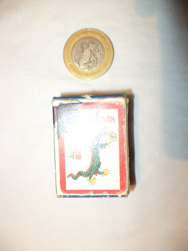 Antigua Baraja Francesa Miniatura Chinatown (Usado)