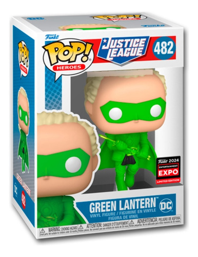 Funko Pop Justice League 482 exclusivo de Green Lantern