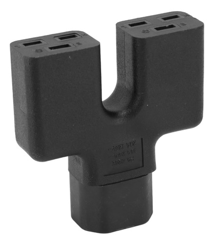 Adaptador De Corriente Iec320 C14 A Doble Conductor De Cobre